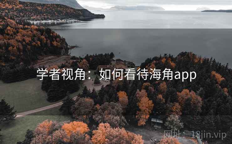 学者视角：如何看待海角app