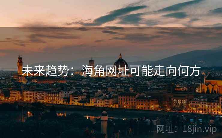 未来趋势：海角网址可能走向何方
